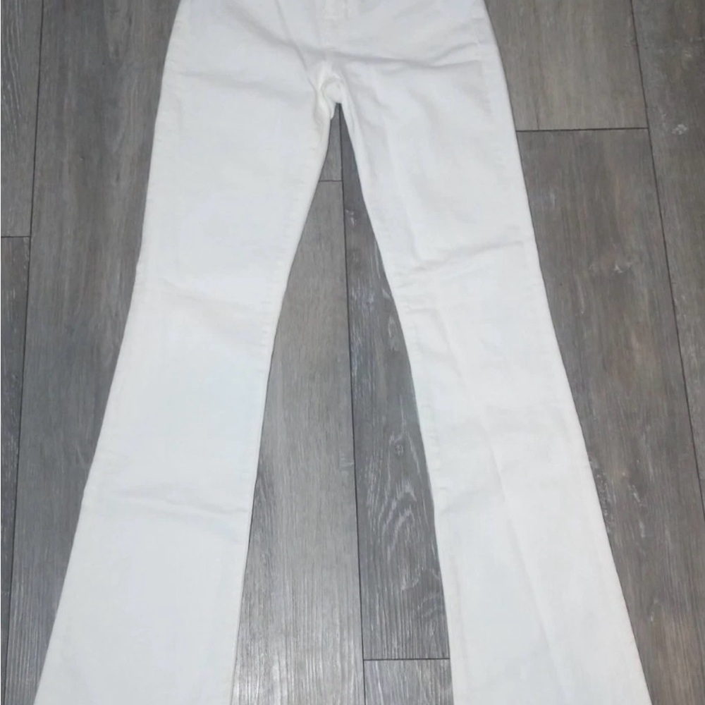 J Brand Women's Boot Cut Jeans in White